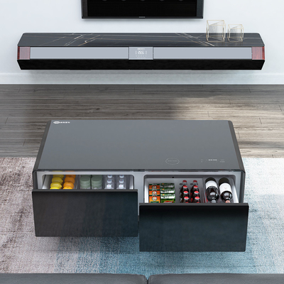 Slimme koffietafel met LED-atmosfeerlicht en USB-oplader