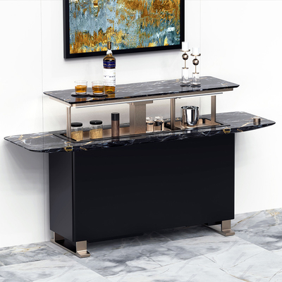 Gepersonaliseerde keuken wijnkast tafel met multi-functioneel ontwerp en slimme functies