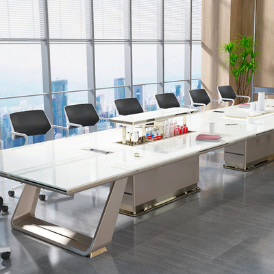 Slimme en ruimtebesparende multifunctionele liftenvriesconferentietafel voor moderne kantoren