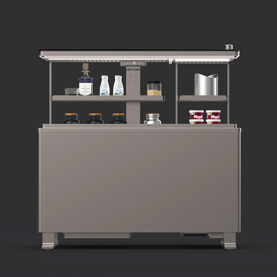 Slimme en ruimtebesparende multifunctionele liftenvriesconferentietafel voor moderne kantoren