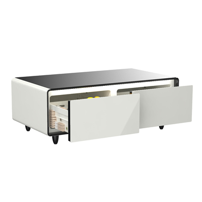 Moderne mini koelkast thee tafel met muziekspeler en temperatuurbereik van 3 8 C/6- 12 C