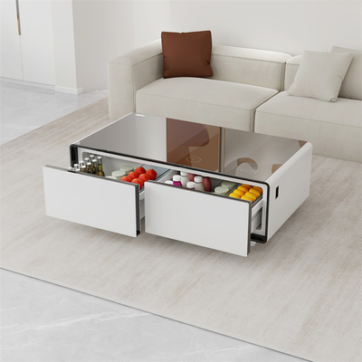 Stainless Steel Smart Tea Table Refrigerator met Carbon Dioxide Monitoring Range