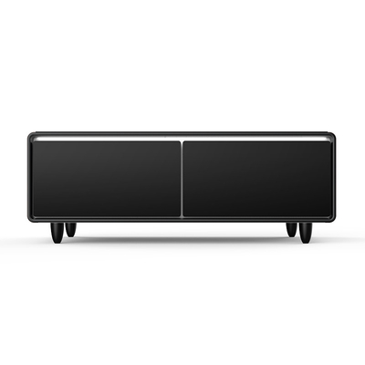 Moderne koffietafel met uitbreidbare eettafel en zijtafel