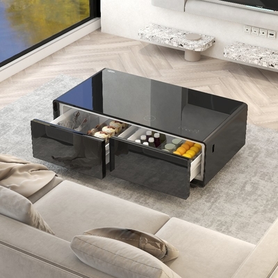 Home Meubelen 2024 Multifunctioneel Smart Coffee Table met Frozen Drawer Koelkast Koelkast Tafel