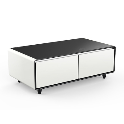 Moderne luxe meubels slimme koelkast koffietafel met Bluetooth muziekspeler