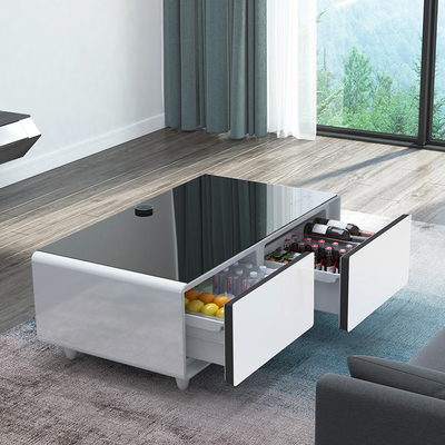 Klasse 3 Energy Double Door Smart Coffee Table met draadloos opladen en muziekspeler