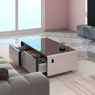 TB135 Wit Zwart Kleur Muziekspeler Draadloos Opladen kantoor Appartement Huis Bar Slimme Koffietafel Koelkast