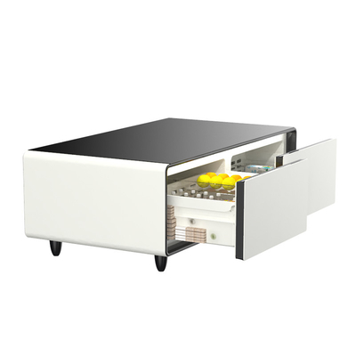 PRIMST 2024 Mini koelkast tafel vriezer automatisch ontdooien slimme koffietafel voor woonkamer