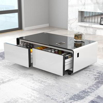 Moderne woonmeubilair 75W koffietafel met multifunctionele kleine koelkast