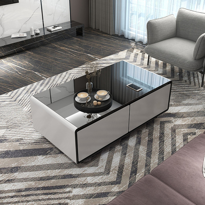 Dubbele deuren Dubbele zone wijn en drank koelers Bier koelkast voor Smart Coffee Table 75W