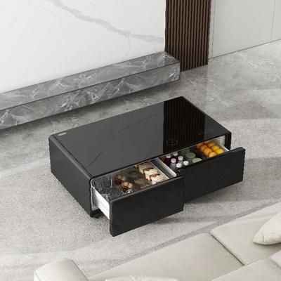 Smart Living Table Luxe Koffietafel met muziekspeler en koelkast
