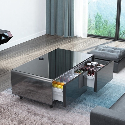 Elegant huishoudelijk meubilair Multifunctionele salontafel met slimme meubelkoelkast