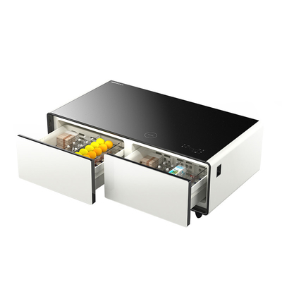 Moderne slimme meubels Koffietafel met muziekspeler en draadloze oplaadkast