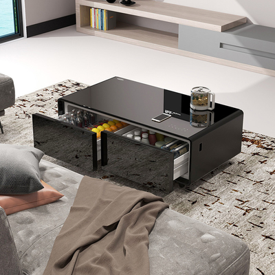 Draadloos opladen Moderne Primst Smart Coffee Table met muziek luidsprekers voor woonkamer