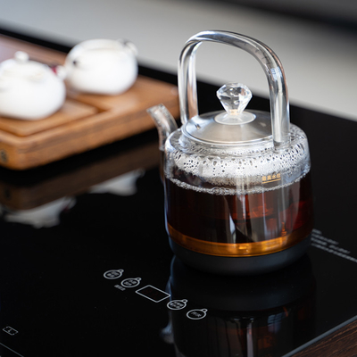 75W Dual-Zone Temperature Zone Draadloos opladen Koffietafel met 2 koelkasten