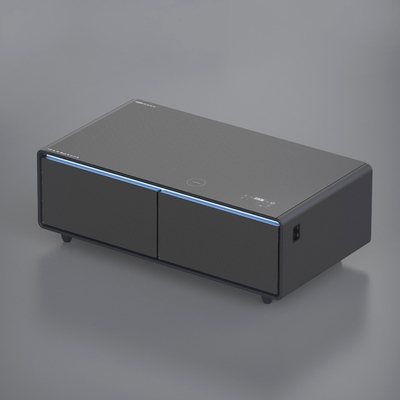 Verbeter je woonkamer met deze salontafel ingebouwde muziekspeler en USB-opladen