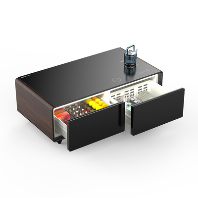 Verbeter je woonkamer met deze salontafel ingebouwde muziekspeler en USB-opladen