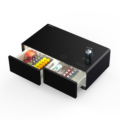 Primst Koffietafel 2 Koelkastladen 2 USB-oplaadpoorten Ingebouwde audiospeler