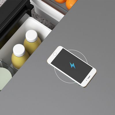 Gepersonaliseerde kleur wijnkoeler koelkast slimme koffietafel dubbele compressor app-gecontroleerd