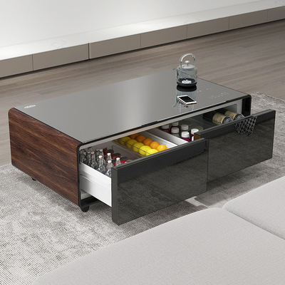 Mini bar tafel koffietafel koelkast met muziekspeler voor woonkamer App-gecontroleerd 75W
