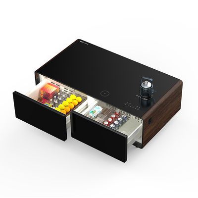 Mini bar tafel koffietafel koelkast met muziekspeler voor woonkamer App-gecontroleerd 75W