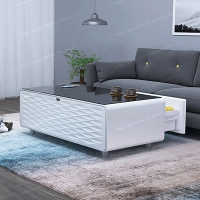 Slimme koelkast Houten moderne topkoffietafel voor op maat gemaakte woonkamermeubelen