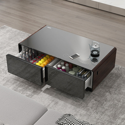 2024 Primst Luxury Tables Smart Tea Table Boling Kettel Theepot Set en koelkastladen
