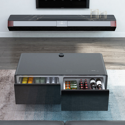 100-149L capaciteit slimme koelkast met draadloos opladen en USB Type-C-poort tafel