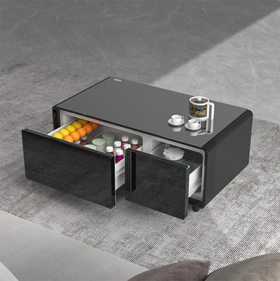 1055*585*460mm Huishoudelijke ijsbar Koffietafelkoelkast met draadloos oplader en 220V