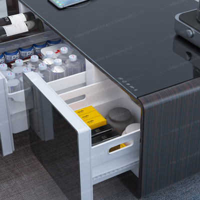 Moderne ontwerp PRIMST Slimme koffietafel met ingebouwde koelkast voor bierdranken