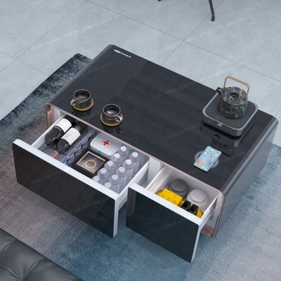Smart tabellen met twee laden draadloos opladen en USB-poorten