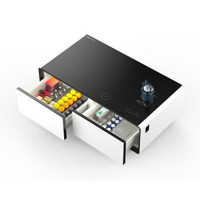 Afmetingen 1350*760*480mm Touchscreen Koffietafel met koelkast en app-besturing