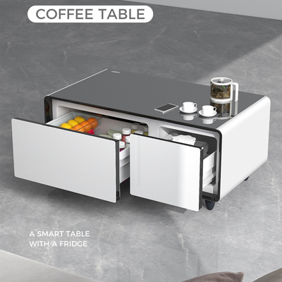Draadloos oplader USB-oplader Smart tafel koelkast Hoofdmateriaal Staal gehard glas Plastic