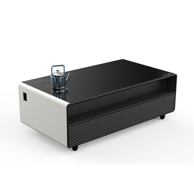 Smart koffietafel met aangepaste kleuren en draadloos opladen
