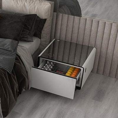 2024 Smart Coffee Table Multifunctionele meubels met mini koelkast en draadloos opladen