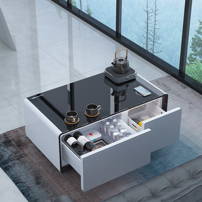 Moderne metalen kartonnen smart koffietafel voor woonmeubelen 75W