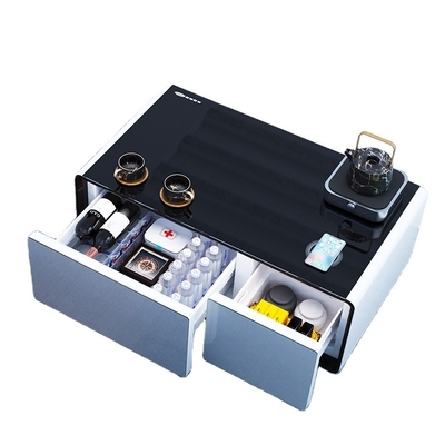 Wit elektrische koffietafel met patroon met moderne koeltechnologie
