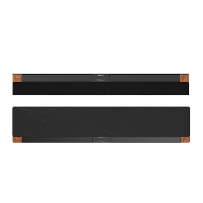 Moderne houten tv-kast met multifunctionele elektrische LED touch airconditioner