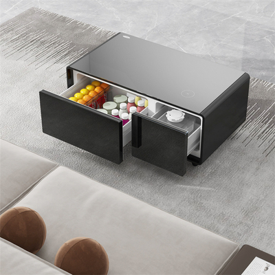 Slimme koffietafel met multifunctionele bierkoeler en temperatuurbereik 3 8 C/6 12 C