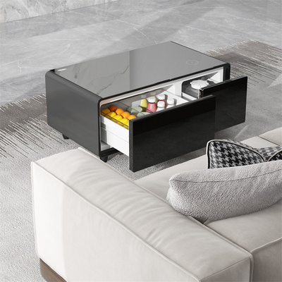 Slimme woonkamer koffietafel met 2 koelkastladen Temperatuurbereik 3 8 C/6- 12 C