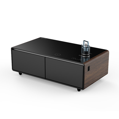 Meubelen voor de woonkamer Koffietafel met ketel digitaal scherm en mini-koelkast