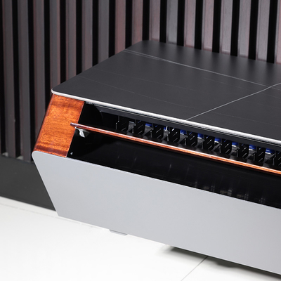 Hout Moderne CB 25 AC-kas met koel-/verwarmingsfunctie en innovatieve wandmontage