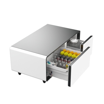 Primst 2024 Smart Koffietafel Koelkast Huishoudelijk meubilair met koelkast 45 kg bruto gewicht