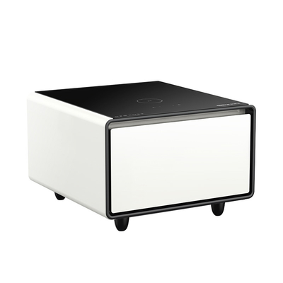 Moderne slaapkamermeubilair Draadloos opladen Slimme koffietafel met ingebouwde koelkast 65L