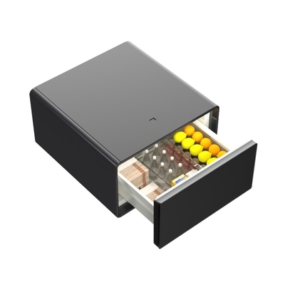 Draadloos opladen Smart Tea Side Table Met Compressor En 110-240V Spanning Voor Slaapkamer