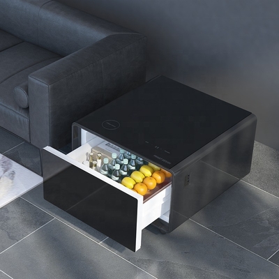 Home Woonkamer Koffietafel met ingebouwde koelkast en draadloos oplaadstation