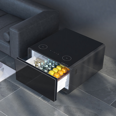 Slimme koffietafel met draadloos opladen 65L capaciteit
