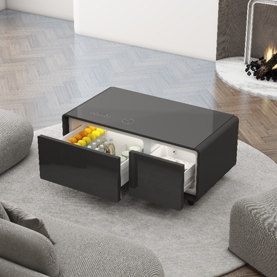 Smart Coffee Table met draadloos opladen en muziekspeler