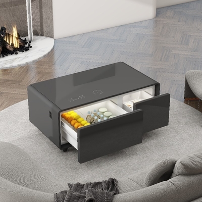 Smart Coffee Table met draadloos opladen en muziekspeler
